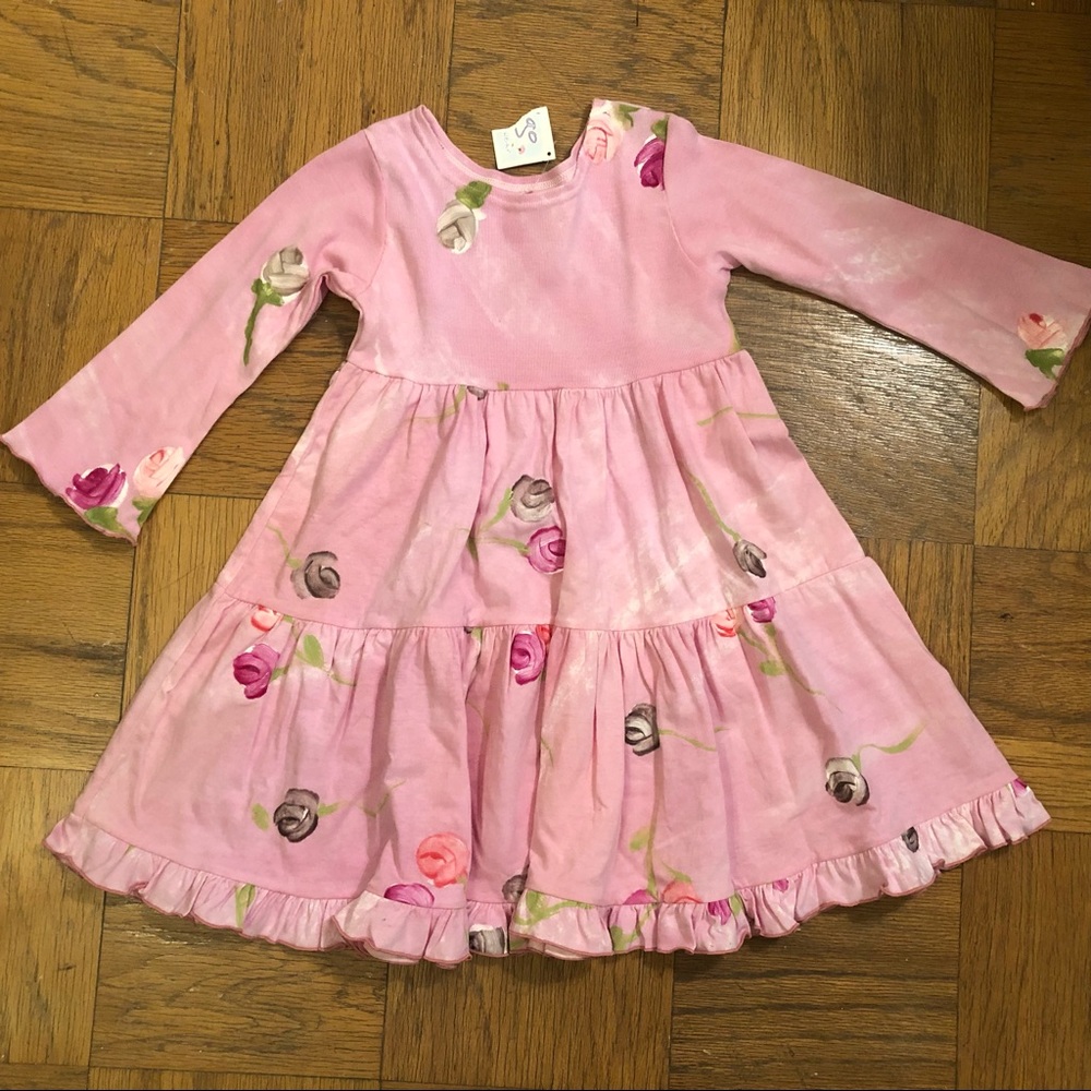 Vintage light pink Indygo artwear dress!